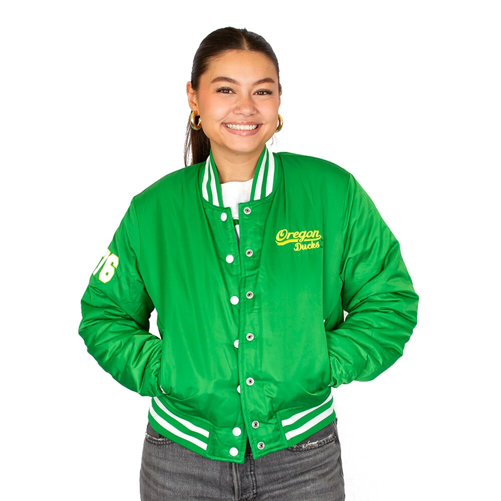 1876, Colosseum, Green, Coat/Jacket, Polyester, Women, Full color, Bomber style, 954278